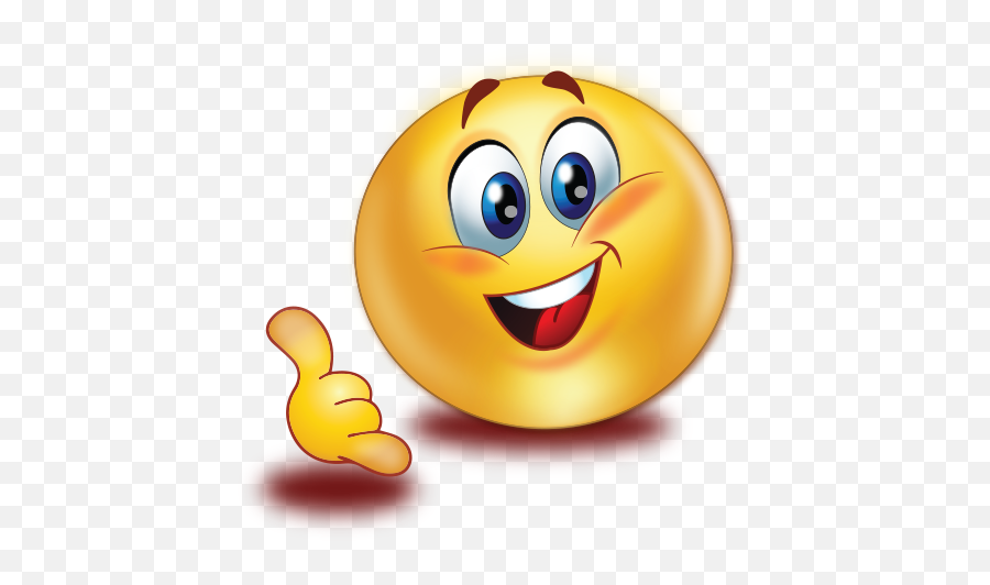 Call Me Big Smile Emoji - Smile Stickers Png,User Icon Smile'