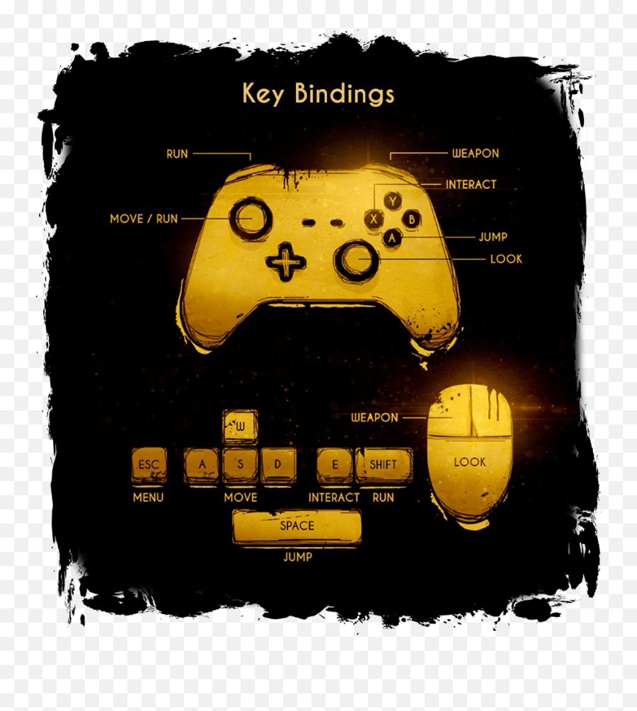 Controls Batim Bendy Wiki Fandom - Run In Bendy And The Ink Machine Png,Scythe Mouse Icon