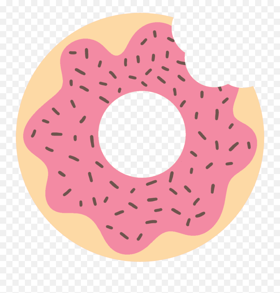 Yummy Donut Clip Art Set - Free Download Png,Donut Icon Png