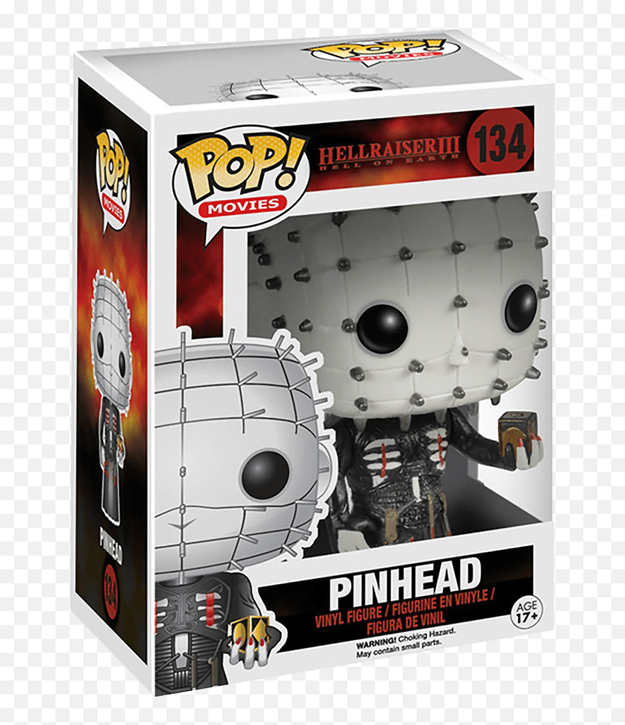 Funko Pop Movies Hellraiser Iii - Pinhead Vinyl Figure New Hellraiser Pinhead Funko Pop Png,Pinhead Png