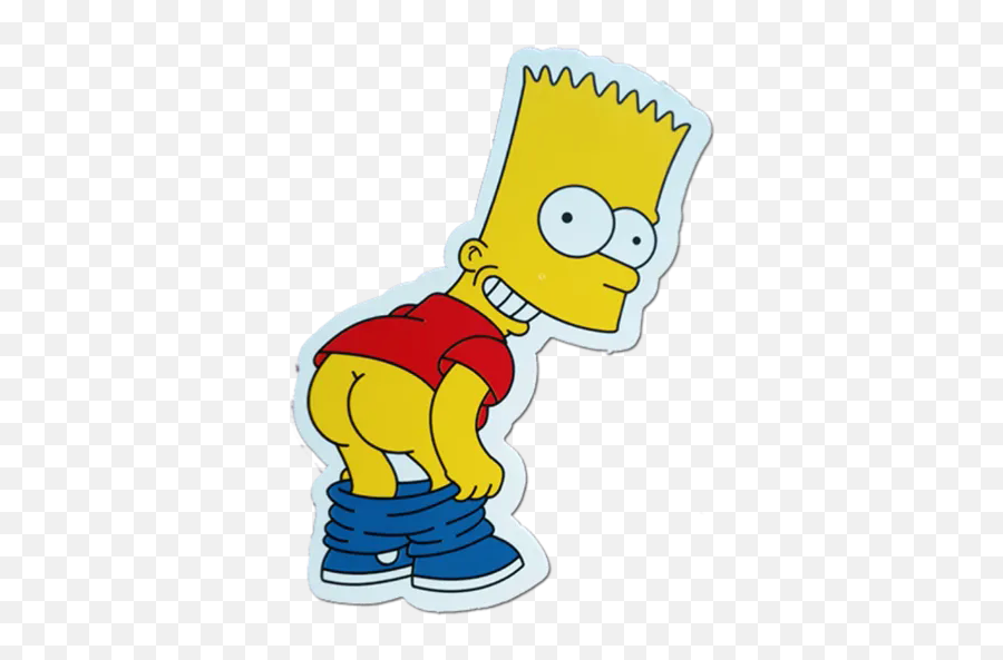 Sticker Maker - Bart Simpson Stickers Png,Los Simpson Png