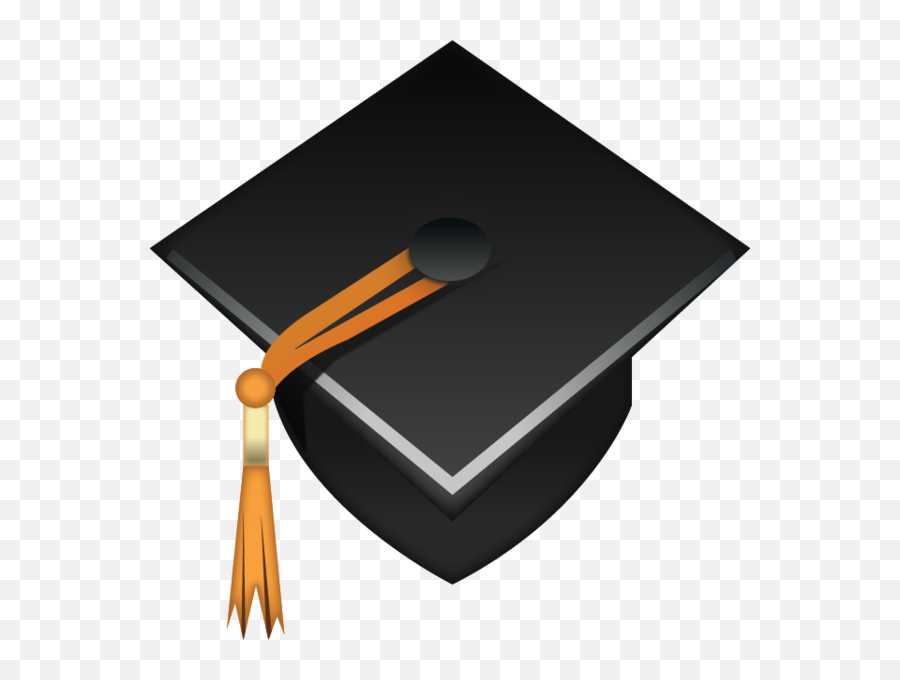 Graduation Hat Icon Png - Transparent Background Grad Cap Emoji,Graduation Hat Png