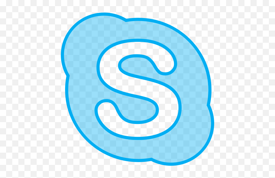 Call Line Skype Social Transparent Icon - Clip Art Png,Skype Logo Png