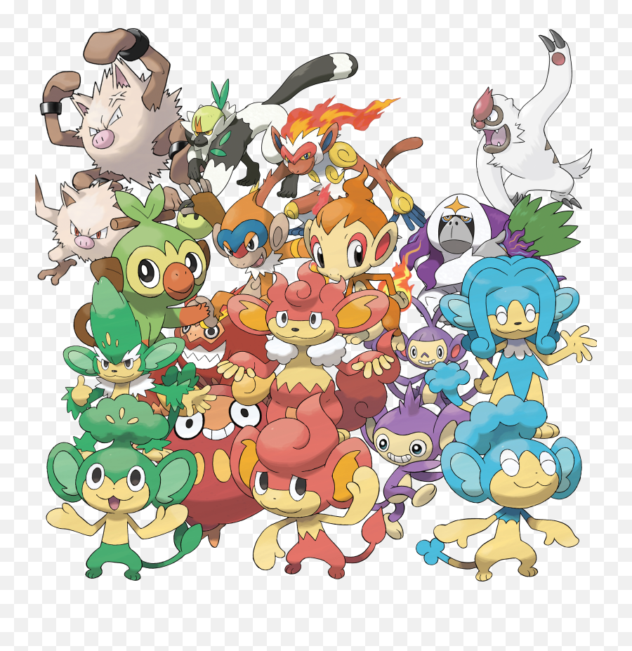 House We Respect And Love Monkey Gang - Monkey Pokemon Png,Mankey Png