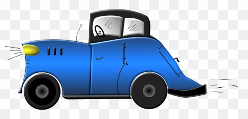 Cartoon Cars Transparent Png - Old