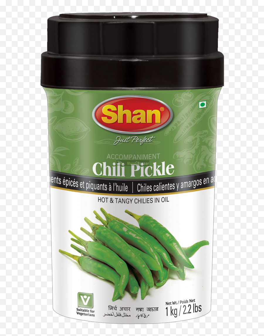 Shan Chilli Pickle 1kg - Shan Chilli Pickle 1kg Png,Pickle Png