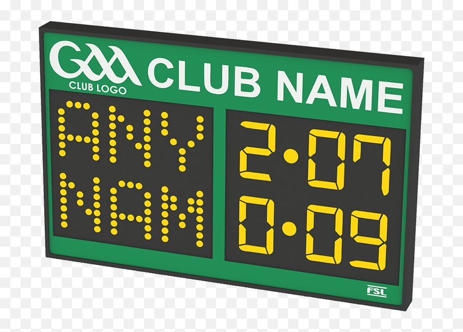 Gaa Scoreboards Gaelic Football Scoreboard Electronic - Led Display Png,Scoreboard Png