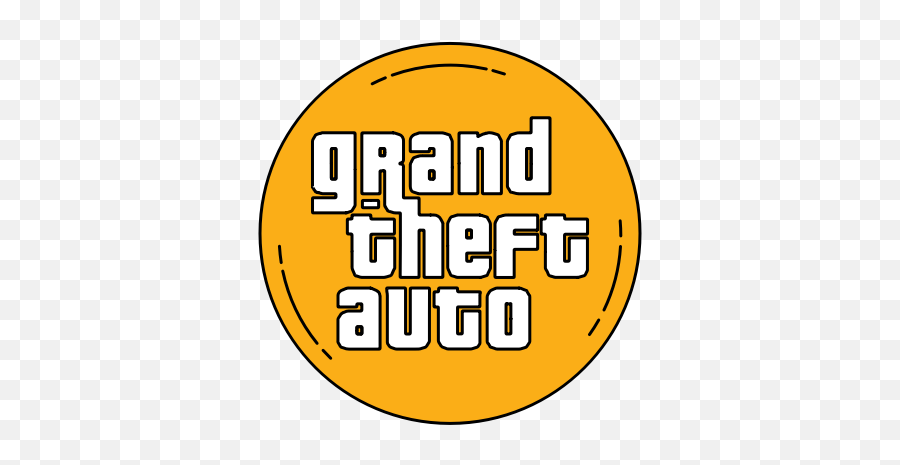 Game Gaming Grandtheftauto Gta Logo Orange Icon - Gta Icon Png,Grand Theft Auto Png