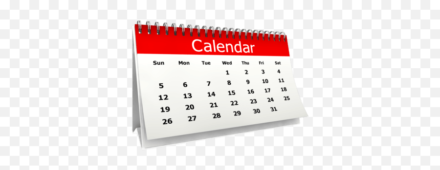 Desk Calendar Transparent Png - Calendar Transparent,Calendar Png