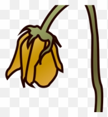 Download Withered Rose Emoji - Clip Art Png,Rose Emoji Png