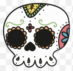 Download Hd La Calavera Catrina Day Of - Day Of The Died Skeleton Drawings Png,Catrina Png