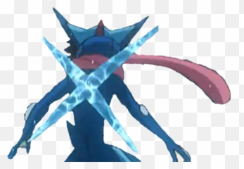 Ash Ketchum Transparency Gif Portable - Greninja Back View png