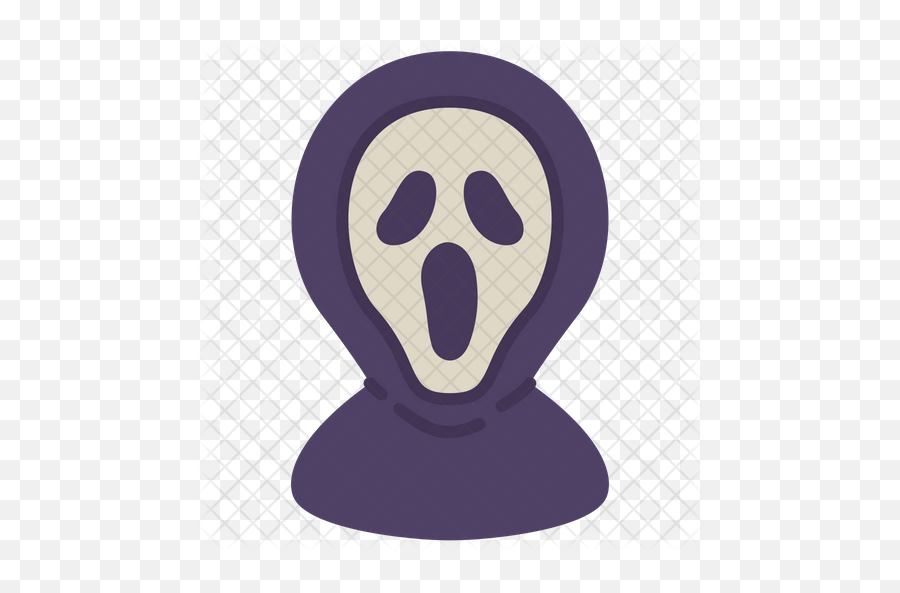 Ghost Face Icon Of Flat Style - Illustration Png,Ghost Face Png