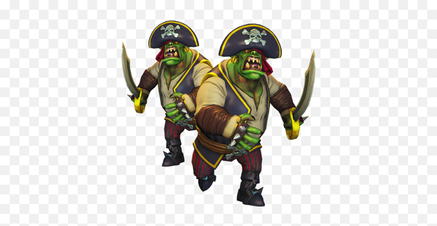 Pirate Heavy Orc - Official Orcs Must Die Unchained Wiki Pirate Orc Png,Orc Png