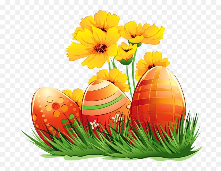 Easter Flowers Clipart Hd Png Download - Easter Clipart Png,Flowers Clip Art Png