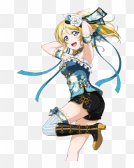 School Idol Tomodachi - Eli Ayase Chinese Dress Png,Eli Ayase Transparent