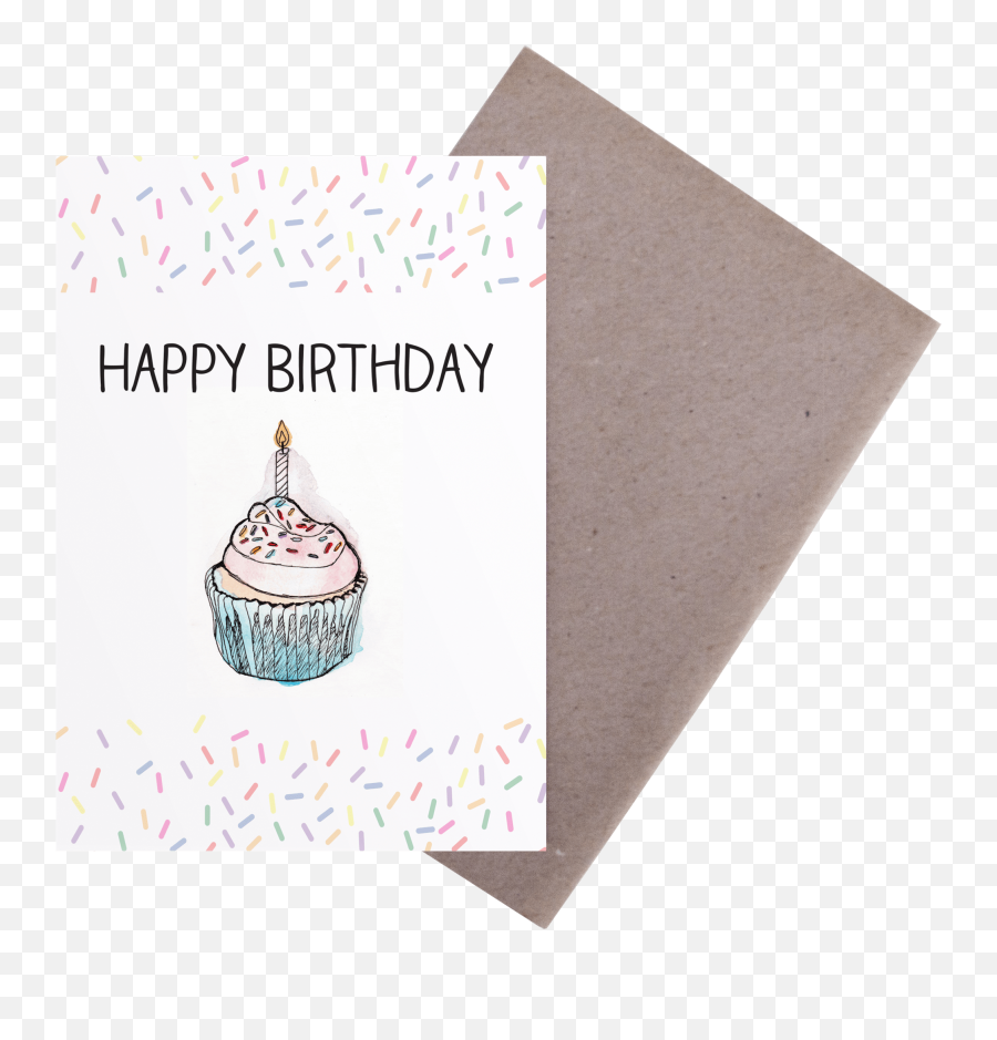 Happy Birthday Cupcake - Cupcake Png,Birthday Cupcake Png