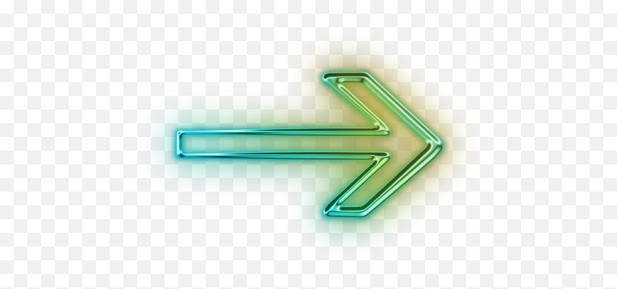 Glowing Icon - Right Arrow Neon Png,Glowing Line Png
