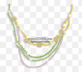Download Colorful Necklace Rhinestone Nailhead Bling Iron - Necklace Png,Nail Head Png