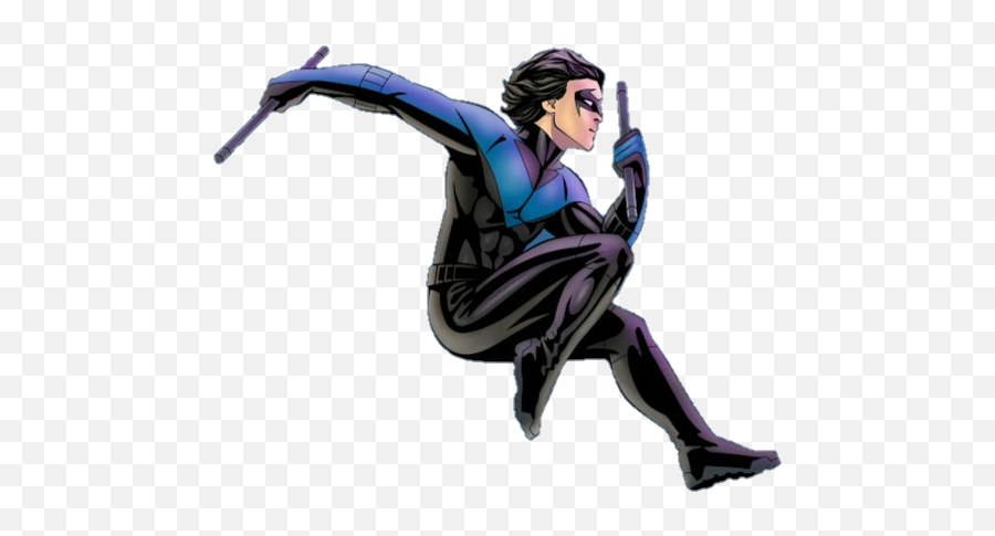 Nightwing Dickgrayson Robin Batman Dc - Superman Png,Nightwing Png
