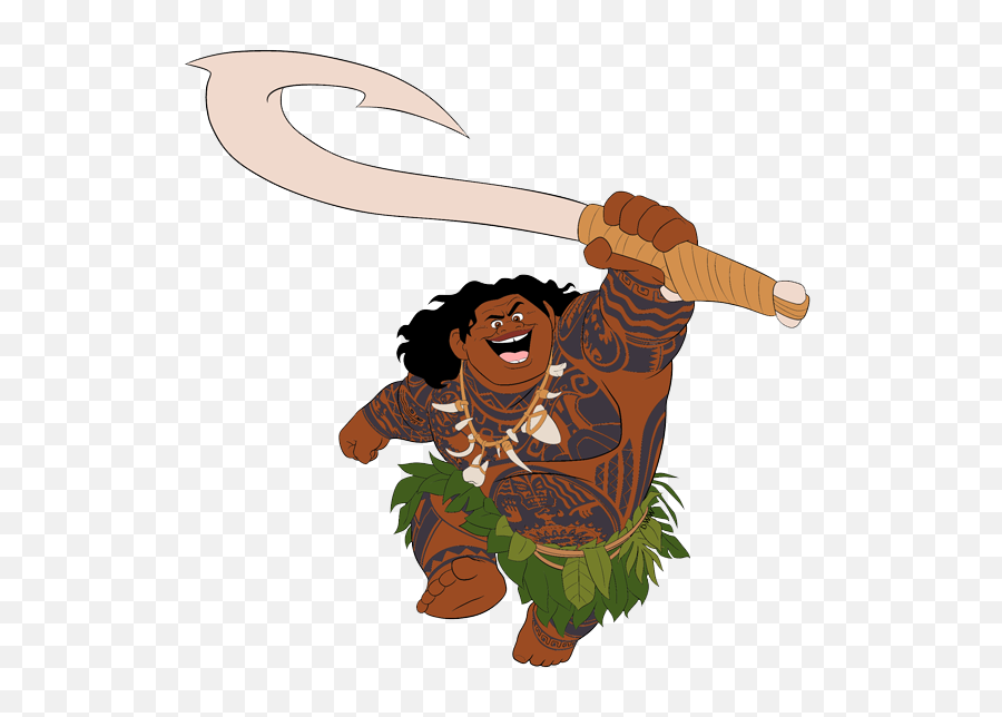 Moana Clip Art - English Small Moral Stories Png Download Maui Moana Clip Art,Moana Transparent Background