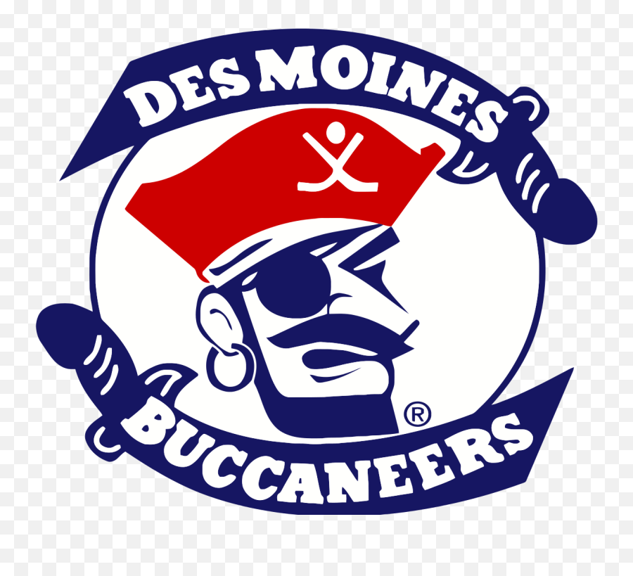 Des Moines Buccaneers Logo Transparent - Des Moines Buccaneers Logo Png,Buccaneers Logo Png
