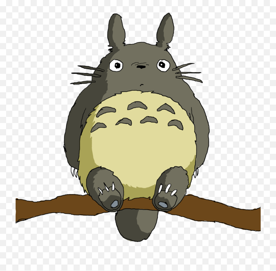 Largest Grey Totoro - My Neighbor Totoro Logo Png,Studio Ghibli Png