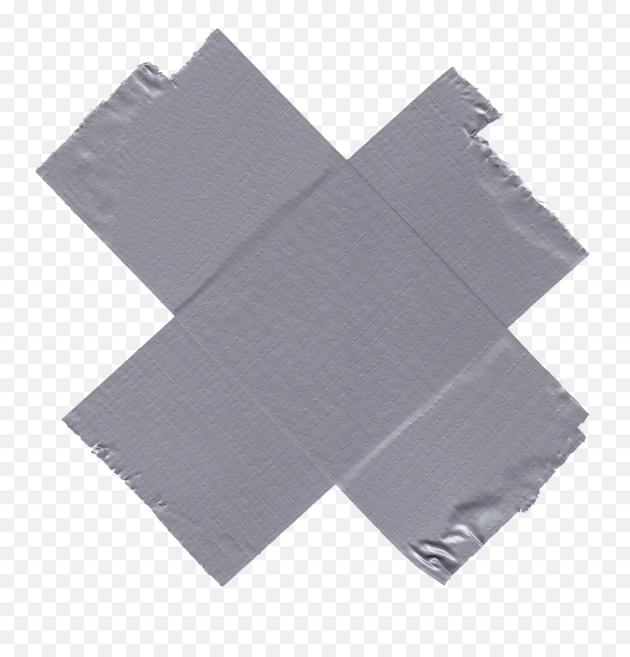 4 Cross X Duct Tape Transparent - Duct Tape On Transparent Background Png,Duck Tape Png