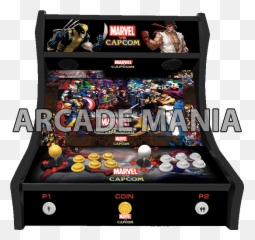 Marvel Vs Capcom - 2 Player Bartop Arcade Machine Marvel Vs Capcom 2 Arcade Png,Marvel Vs Capcom Png