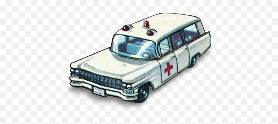 Cadillac Ambulance Icon - 1960s Matchbox Cars Icons Transparent Matchbox Cars Png,Ambulance Png