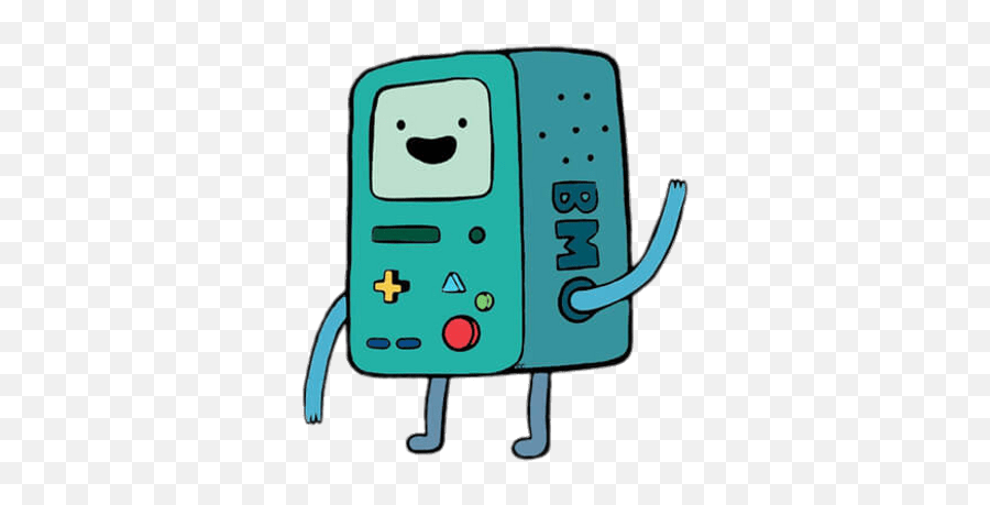 Adventure Time Bmo Beemo Waving - Adventure Time Cartoon Png,Adventure Time Png
