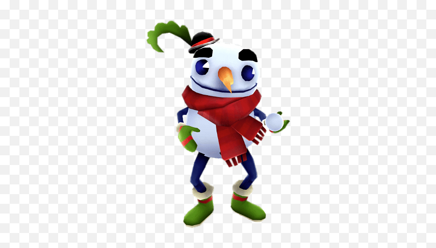 Subway Surfers Buddy The Snowman Transparent Png - Stickpng Skins De Subway Surfers,Snowman Transparent