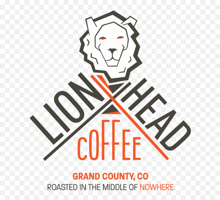 Lion Head Coffee Granby Colorado Lionheadcoffeecom - Language Png,Orange Lion Logo