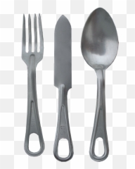 Us Gi Fork Spoon U0026 Knife Set Unused - png