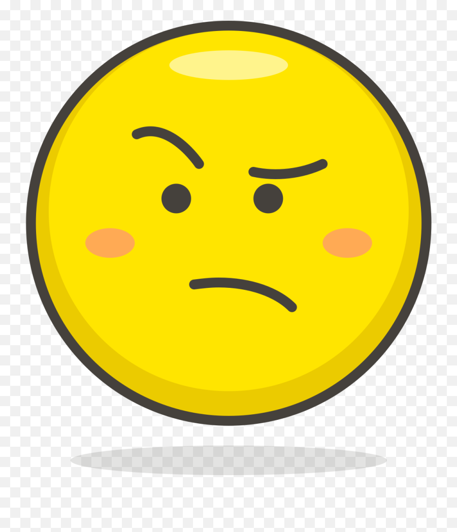 021 - Icon Expressionless Face Png,Thinking Face Emoji Png