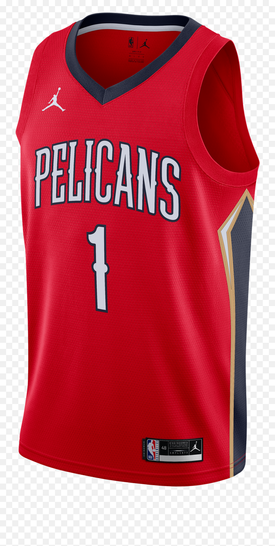 Zion Williamson New Orleans Pelicans - Anthony Davis Pelicans Jersey Png,Zion Williamson Png