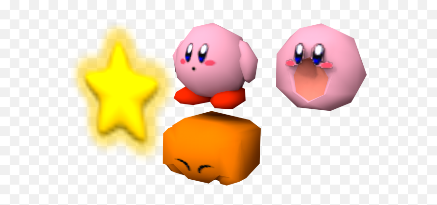 Nintendo 64 - Super Smash Bros 64 Kirby Png,Kirby Face Png