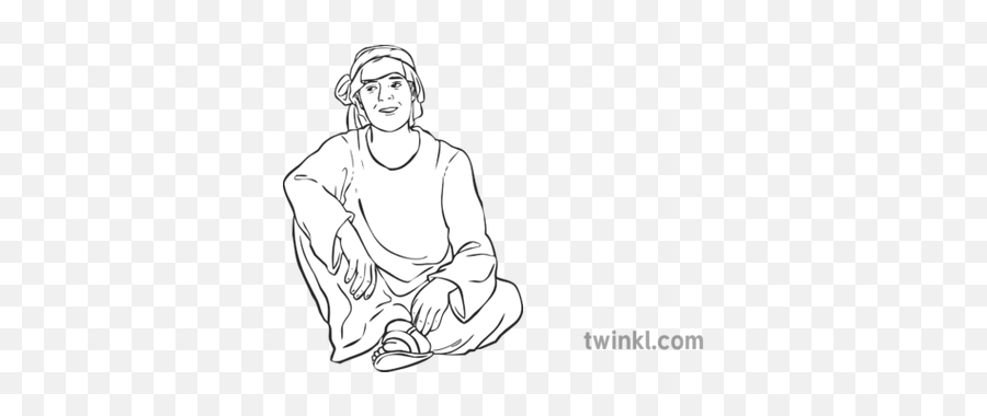 Man Sitting - Twinkl Draw A Man Sitting Png,Man Sitting Png