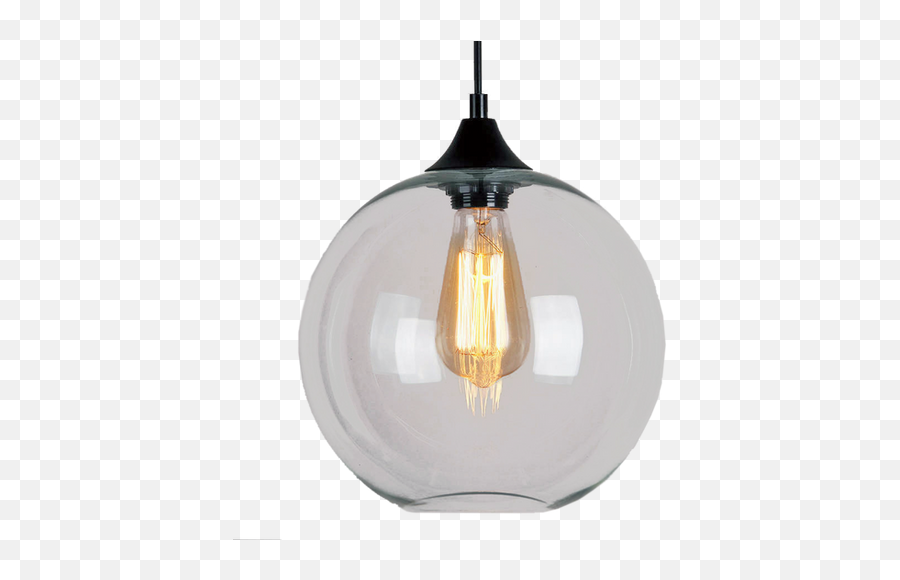 Art Deco Glass Pendant Light - Pendant Light Png,Hanging Light Bulb Png