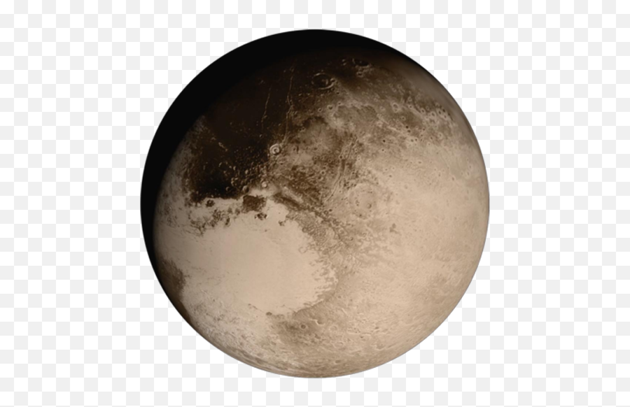 New Horizons Pluto Earth Dwarf Planet - Pluto Planet Transparent Png,Pluto Planet Png