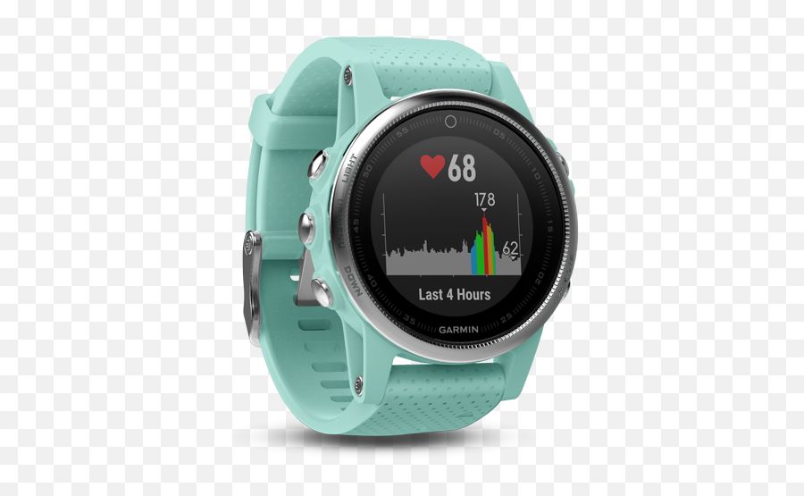 Garmin Fenix 5s Multisport Gps Smart Watch Sapphire Frost Blue - Garmin 5s Sapphire Frost Blue Png,Garmin Icon Downloads