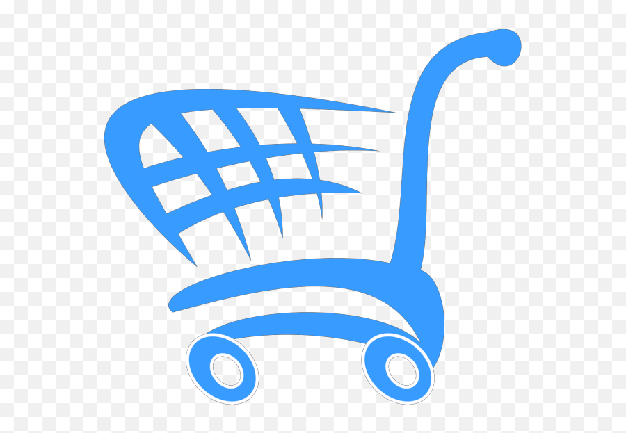 Blue Shopping Cart Png Svg Clip Art For Web - Download Clip Shopping Cart Clipart Orange,Toy Story Folder Icon