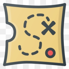 Treasure Map - Pirate Icon png