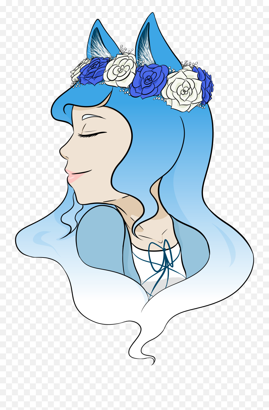 Download Hd Diana Flower Crown - Cartoon Transparent Png Cartoon,Crown Cartoon Png