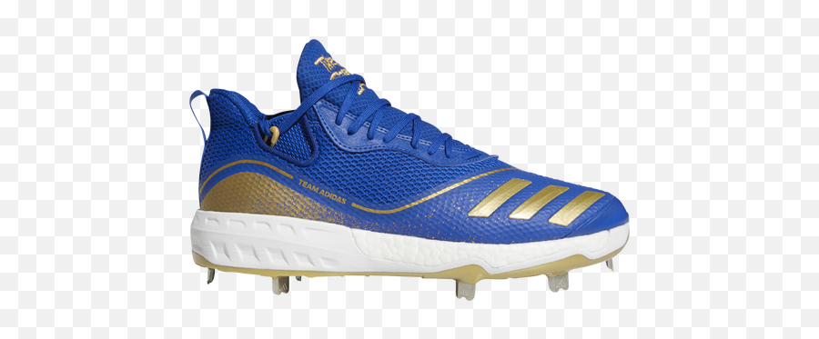 Adidas Icon V Boost Gold - Baseball Cleats Royal Blue And Gold Png,Adidas Boost Icon 2 White And Gold