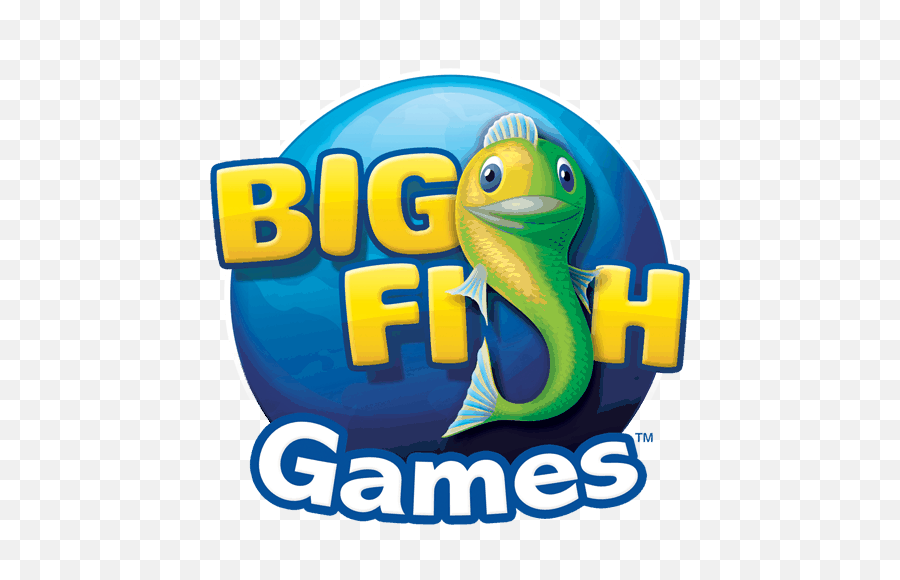 Big Fish Games Logo Transparent Png - Big Fish Games Logo,Fish Logo Png