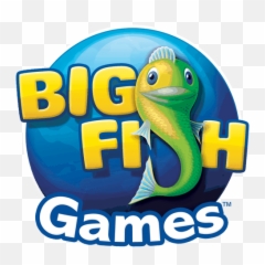 Big Fish Games Logo Transparent Png - Big Fish Games Logo,Fish Logo Png