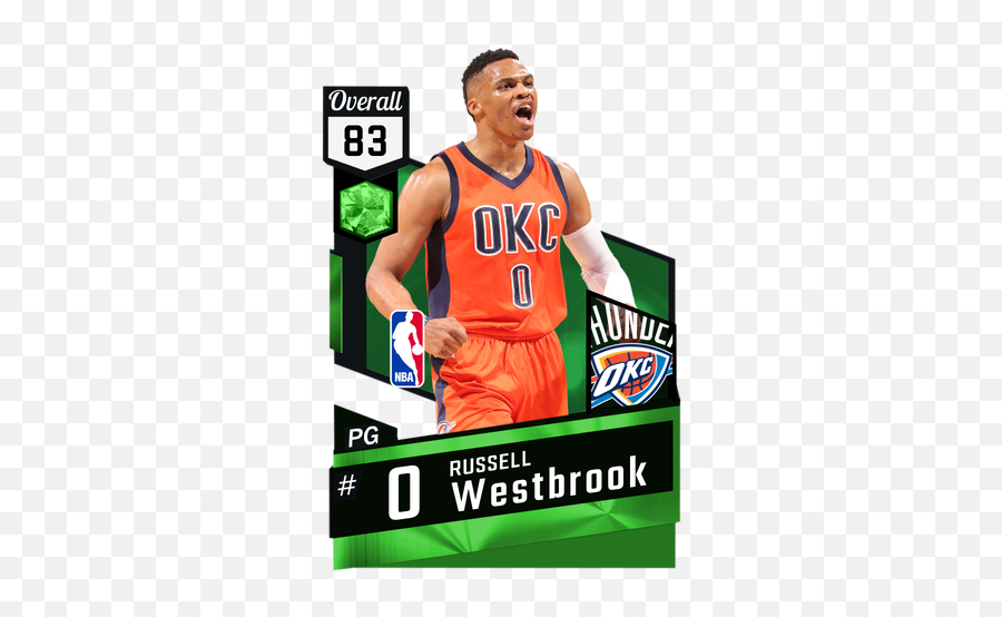 Russell Westbrook - Russell Westbrook Nba 2k17 Png,Nba 2k17 Star Icon