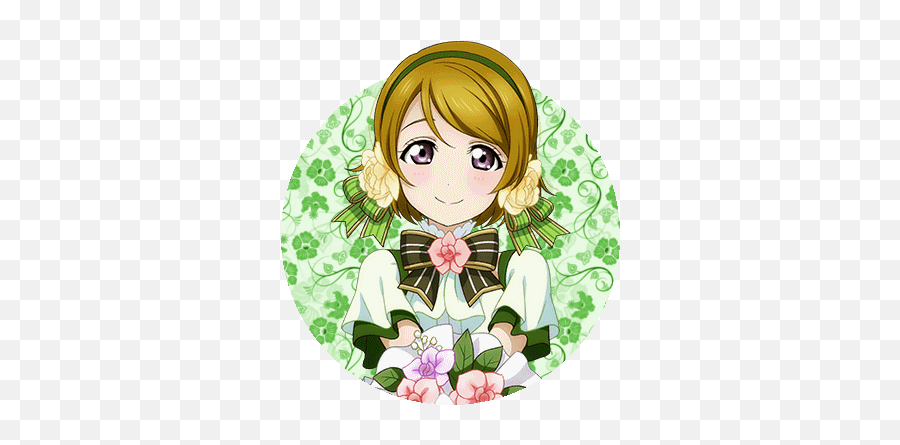 Love Live Edits - Hanayo Flower Bouquet Png,Flower Icon Tumblr