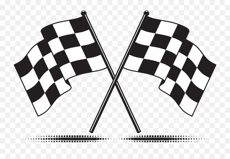 Racing Flag Png Transparent Images - Transparent Checkered Flag Png,Race Flag Png